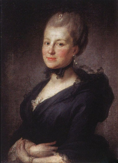 Portrait of Anastasia Ivanovna Sokolova, wife of Josede Ribas